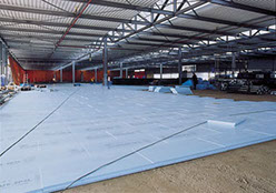 عایق کف با فوم پلی استایرن فشرده xps